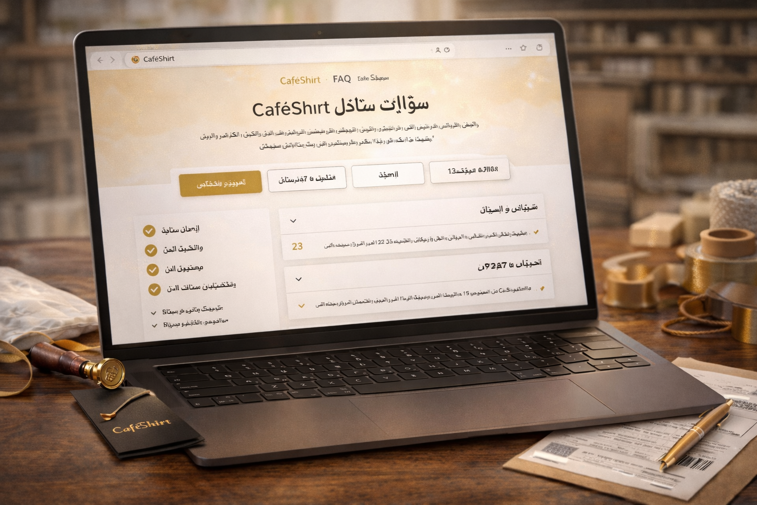 سؤالات متداول CaféShirt