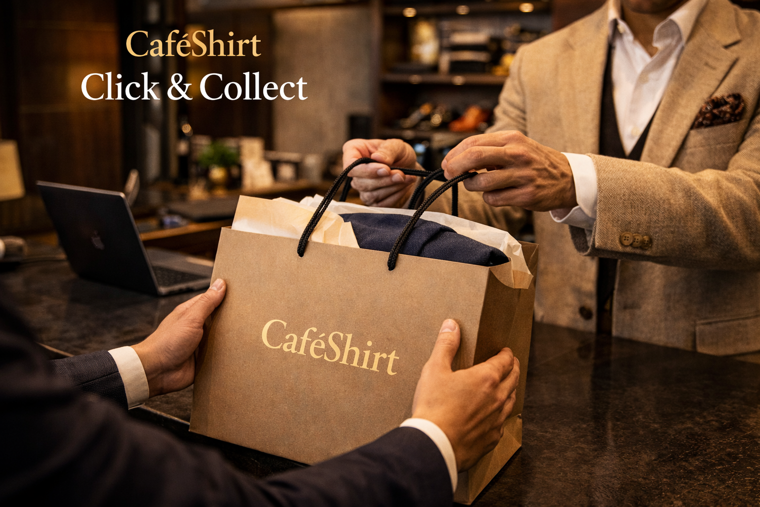 CaféShirt Click & Collect